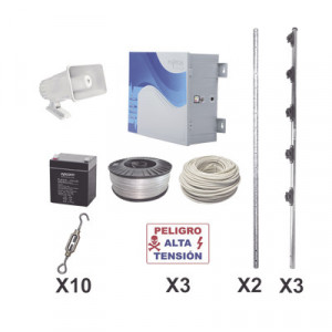 YONUSA YPROKIT25F KIT ESENCIAL PARA 25Mts PERIMETRALES DE CE