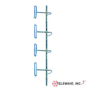 Ant150d69 Telewave Inc Antena Base VHF De 4 Dipo
