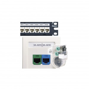 C261x035y1c Panduit Casete De 75 Etiquetas Sin Adh