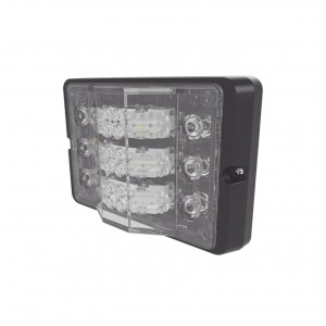 Ed3779rc Ecco Luz Direccional De 3 Niveles Rojo/cl