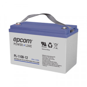 EPCOM POWERLINE PL110D12 Bateria Ciclo Profundo 12V 110 Ah