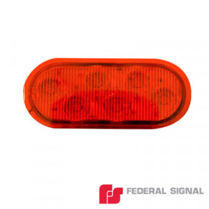 FEDERAL SIGNAL 36050104 Luz Perimetral Serie 3K Rojo