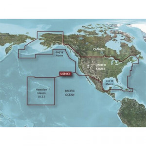 GARMIN 10C101820 Mapa HXUS604X todas las costas de EE.UU y l
