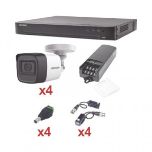 HIKVISION KH1080P4BW KIT TurboHD 1080p / DVR 4 Canales / 4 C