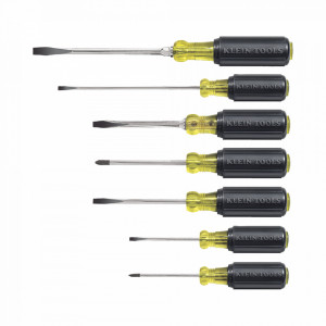 KLEIN TOOLS 85076 Juego de Desarmadores de Punta Plana y Phi