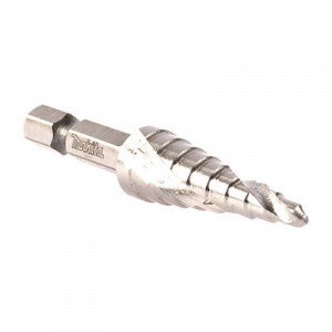 MAKITA D40141 Broca escalonada espiral de hss 4-12 mm zanco