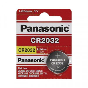 PANASONIC CR2032 Bateria de litio CR2032 de 3 V a 225 mAh (