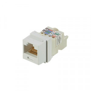 PANDUIT NK6TMWH Conector Jack Estilo TP Tipo Keystone Catego