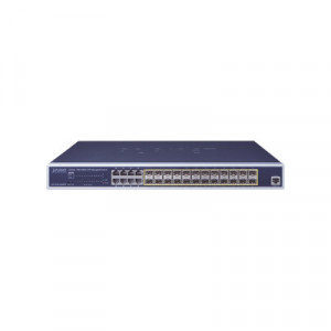 PLANET GS522016S8CR Switch Administrable Capa 2 con Fuente d