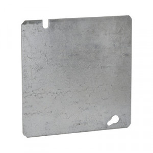 RACO HUB832 Tapa Cuadrada Ciega de Acero Galvanizado de 4 11