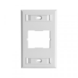 SIEMON CT2FP02 Placa de Pared CT Para un Acoplador Color Bla