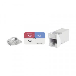 SIEMON Z6A02 Jack Z-MAX Cat6A UTP Montaje hibrido en Placa d