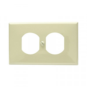 SURTEK SYS136600 Placa de plastico para contacto duplex colo
