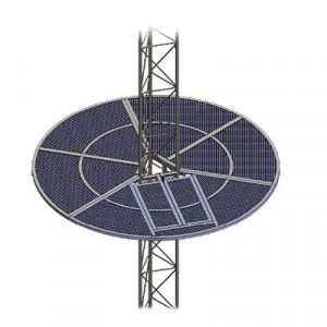 SYSCOM TOWERS SOM45 Sistema Antiescala tipo Sombrilla para T