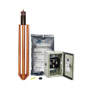 TOTAL GROUND TG100K Kit de puesta a tierra de 100 Amperes co
