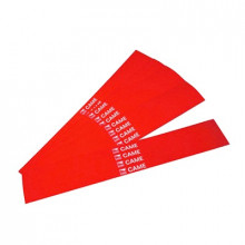 001g02809 Came Paquete De 20 Bandas Reflectantes Rojas Para
