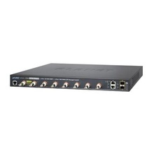 Lrp822cs Planet Switch PoE Sobre Coaxial Administrable De 8