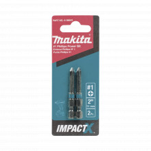 A96643 Makita Punta Phillips 1 De 2 51mm Impact-x Punta