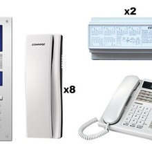 cmx107024 COMMAX COMMAX AUDIOGATEPACK8 - Paquete de AUDIPOR