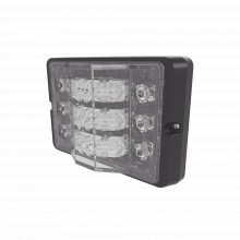 Ed3779rc Ecco Luz Direccional De 3 Niveles Rojo/claro Ambar