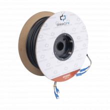 Ef100sc Linkedpro Carrete De Fibra Optica Monomodo Con Conec