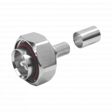 Ez400716mx Times Microwave Conector DIN 7-16 Macho Plegable