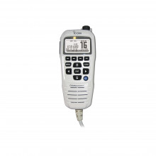 Hm195gw Icom Microfono Comando Color Blanco Y Pantalla En Fo