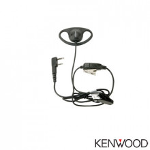 Khs27 Kenwood Microfono De Solapa Con Audifono Y Montaje De