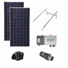 Kit1bdm600lv127 Epcom Kit Solar Para Interconexion De 550 W