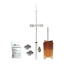 Kitdipolobasic Total Ground Kit Basico De Pararrayo Con Punt