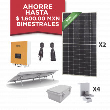 Kitepcom1k450 Syscom Kit Solar Para Interconexion De 1 KW De