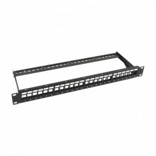 LPPP23UTPBK24P Linkedpro Patch panel modular sin blindaje de