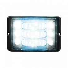 M180LB Code 3 Luz direccional de 3 niveles rojo/claro Ambar