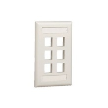 Nk6fiwy Panduit Placa De Pared Vertical Salida Para 6 Puert