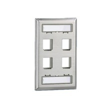 Nkf4s Panduit Placa De Pared Vertical Salida Para 4 Puertos