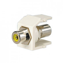 Nkrtmyiw Panduit Conector RCA Keystone Con Conector De Paso