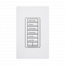 Rrdhn6brlwh Lutron Electronics Teclado Seetouch Hibrido 6 Bo