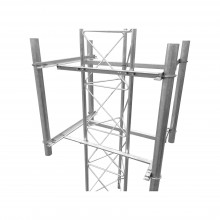 Sblu4secg Syscom Towers Brazo Lateral De 4 Sectores Recomend