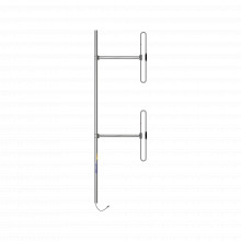 Sd212sf2p2snm Sinclair Antena SINCLAIR De 2 Dipolos 138-174