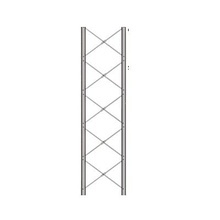 Tbx8st Rohn Tramo De Torre Recto Para Seccion 8 En Torre BX-