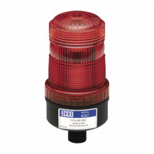 X6267R Ecco Mini baliza de LED color rojo montaje permanente