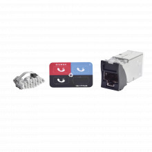 Z6as01 Siemon Jack Z-MAX Cat6A Blindado Montaje Hibrido En