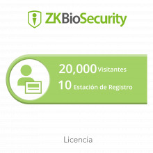 Zkbsvisp10 Zkteco Licencia Para ZKBiosecurity Permite La Ges