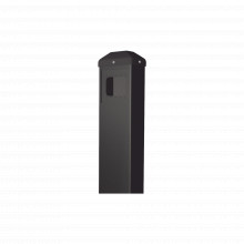10bollardblk Bea Pedestal Tipo Bolardo Para Montaje De Senso