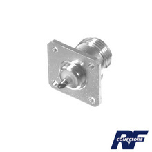 Rfn10212 Rf Industriesltd Conector N Hembra Montaje Chasis
