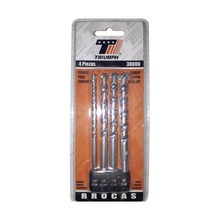 35753 Triumph Juego De 4 Brocas Para Concreto Con Las Siguie