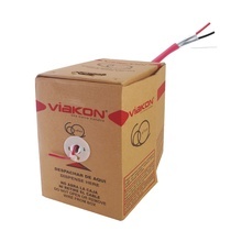 9422 Viakon Cable Calibre 18 FPLR Incendio 2 Conductores 3