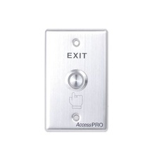 Apbiv Accesspro Boton De Aro Iluminado Color Verde/ IP65 bot