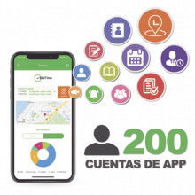 BIOTIMEAPP200 ZKTECO tiempo y asistencia