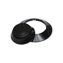 Ck300bl Fire-lite Kit De 10 Anillos Y 10 Cubeirtas Color Neg